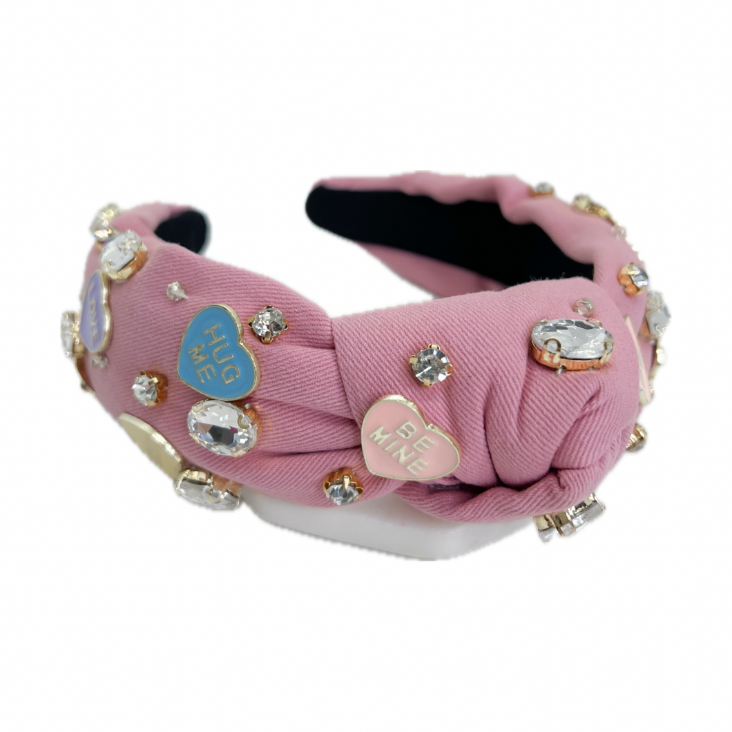 Be Mine Headband - Pink